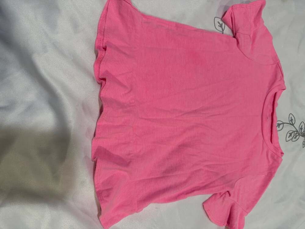 Baby Gap Pink Toddler Peplum Hem Top Size 3 Years